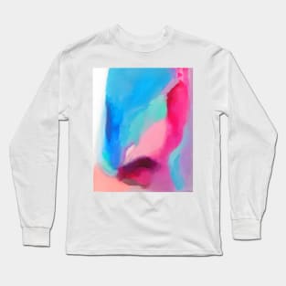 Abstract Art Digital Modern Women And Men Tshirt Cases Iphone Long Sleeve T-Shirt